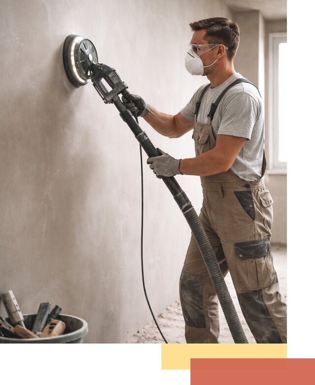 Профессиональная шлифовка стен в Тихорецке быстро и качественно