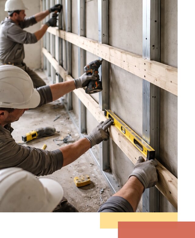 Устройство обрешетки под панели в Тихорецке