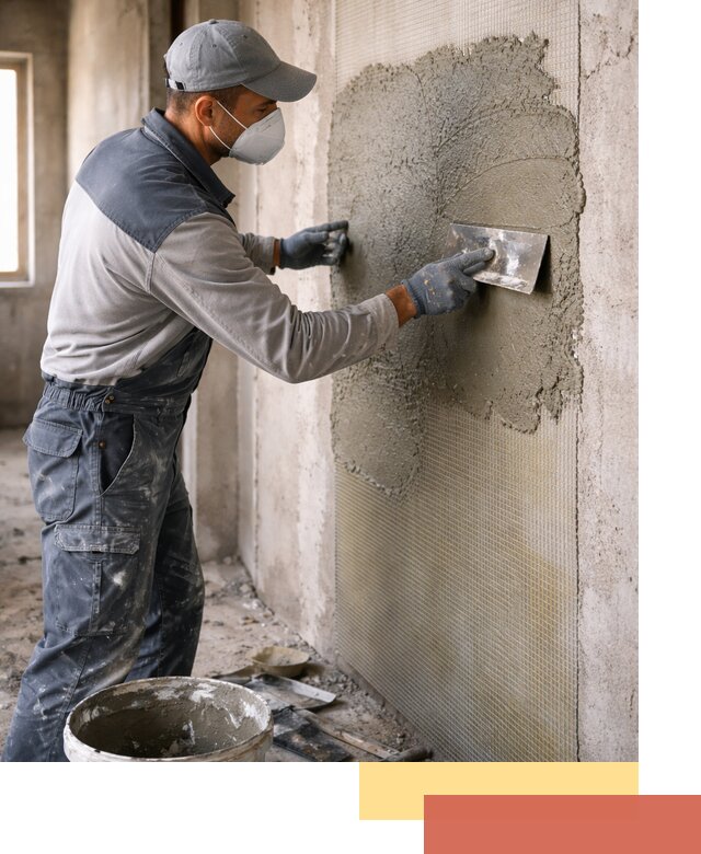 Штукатурка стен по сетке в Тихорецке под ключ качественно и быстро