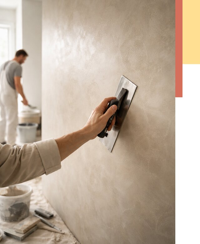 Венецианская штукатурка в Тихорецке от 3607 руб/м² — нанесение стен под ключ | ОТДЕЛОЧНИК-Тхр