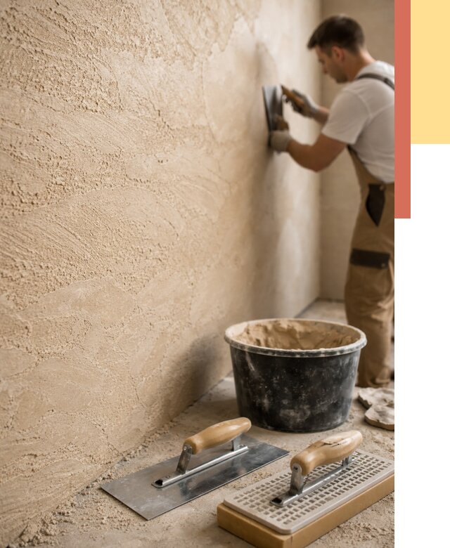 Декоративная штукатурка травертин в Тихорецке от 1855 руб/м2 — качественно и недорого | ОТДЕЛОЧНИК-Тхр