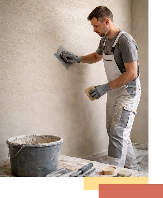 Декоративная штукатурка травертин в Тихорецке для стен и потолков