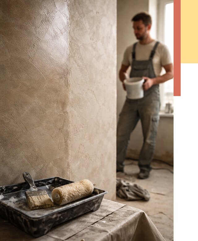 Нанесение воска на штукатурку в Тихорецке от 3607 руб. | Услуги ОТДЕЛОЧНИК-Тхр