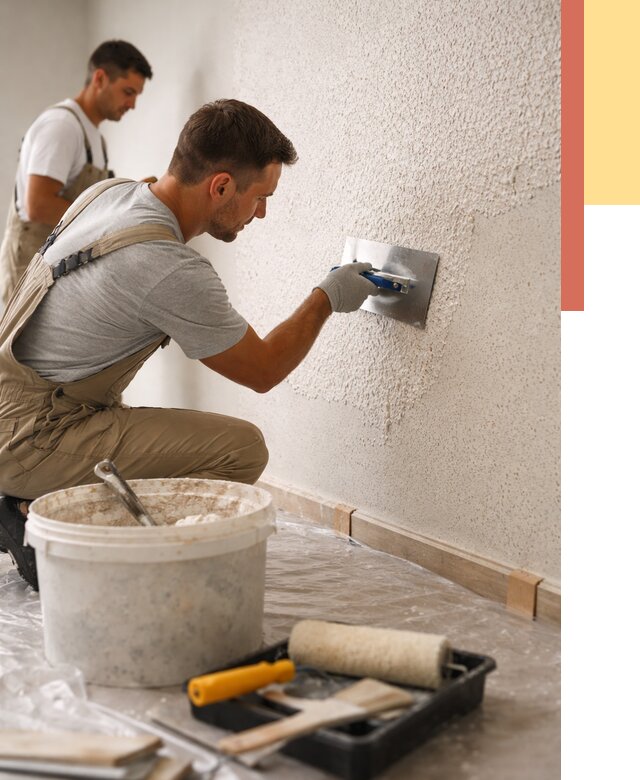 Нанесение жидких обоев в Тихорецке от 7730 руб./м2 — быстро и недорого | ОТДЕЛОЧНИК-Тхр