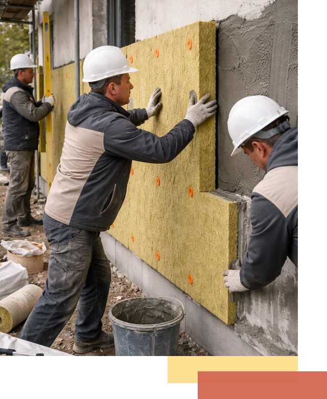 Утепление стен минватой в Тихорецке — тепло и звукоизоляция