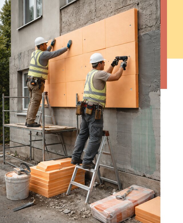 Утепление стен пеноплексом в Тихорецке от 1907 руб./м2 — быстро и недорого | ОТДЕЛОЧНИК-Тхр