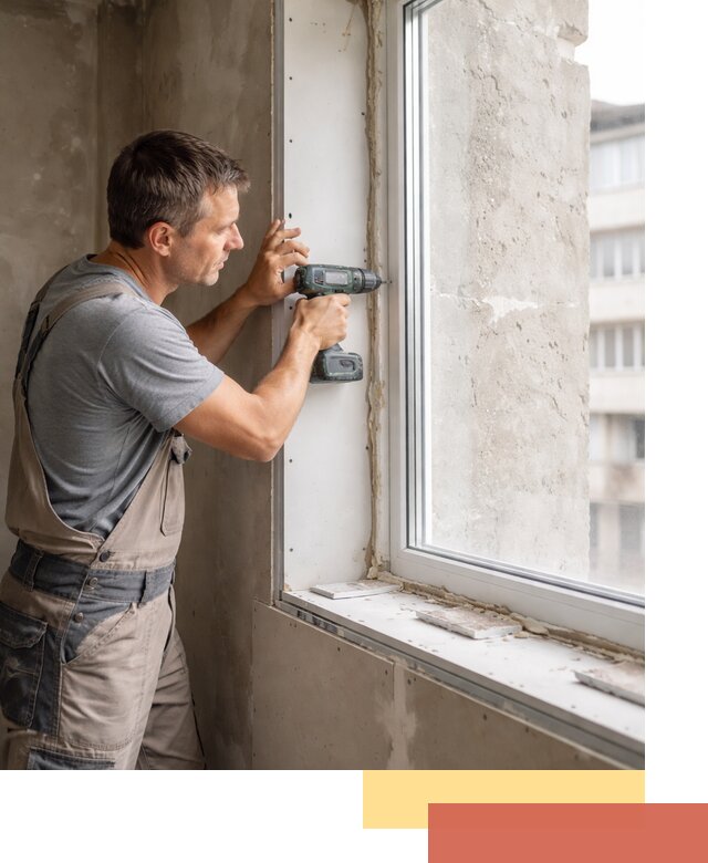 Монтаж гипсокартонных откосов в Тихорецке под ключ