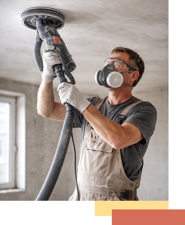 Шлифовка потолка в Тихорецке — качественная подготовка под отделку