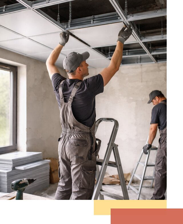 Монтаж кассетного потолка в Тихорецке качественно и быстро