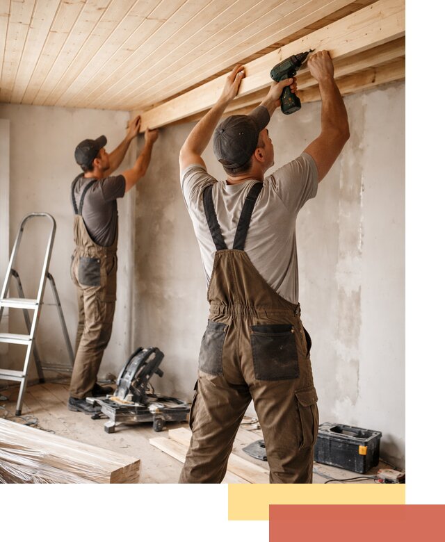 Монтаж потолка из вагонки в Тихорецке профессионально и аккуратно