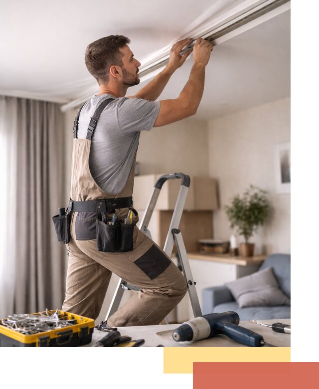 Ремонт натяжных потолков в Тихорецке — качественно и оперативно