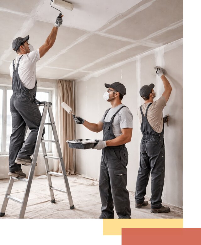 Покраска потолка из гипсокартона в Тихорецке качественно и недорого