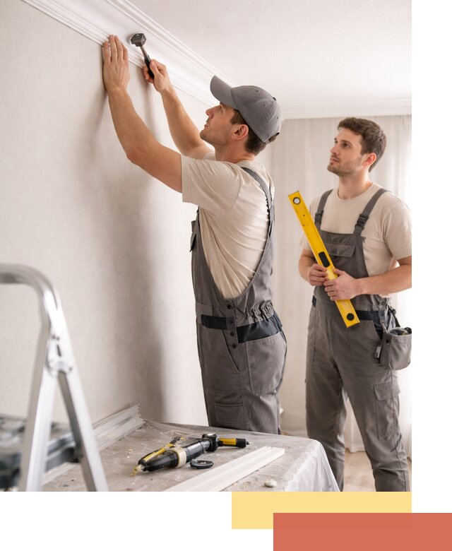 Монтаж потолочного плинтуса в Тихорецке качественно и быстро